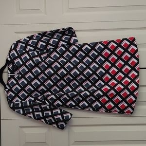 Banana Republic Printed Business Dress